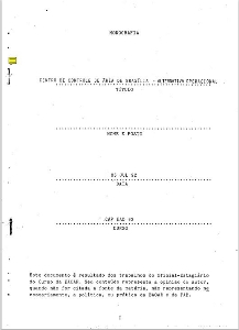 Centro de controle de área de Brasília : alternativa operacional