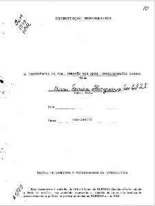 A Intendência da FAB através dos anos : considerações gerais