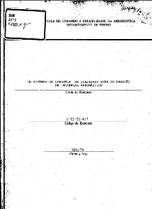 Um sistema de garantia da qualidade para os Parques de Material Aeronáutico