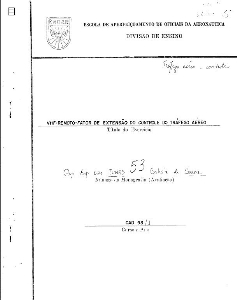 VHF-REMOTO-FATOR de extensão do controle de tráfego aéreo