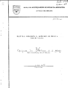 Registro e homolagação de aeródromos : uma proposta