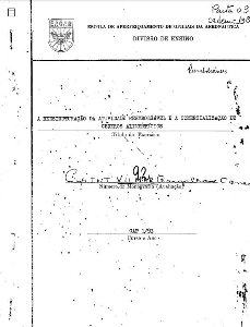 A reestruturação da atividade reembolsável e a comercialização de gênero alimentícios