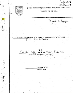 Transporte de bagagem e veículo : modernização e equidade