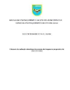 O impacto da realização simultânea dos exames de imagens no prognóstico do câncer de mama [recurso eletrônico]