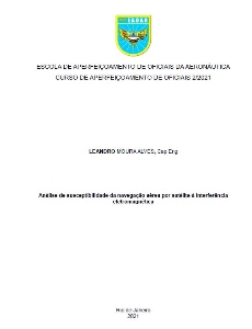 Análise de susceptibilidade da navegação aérea por satélite à interferência eletromagnética  [recurso eletrônico]