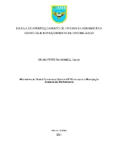 Alternativa ao Global Positioning System (GPS) em apoio à Navegação Baseada em Performance [recurso eletrônico]