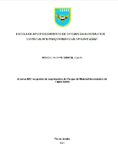 A Curva ABC na gestão de suprimentos do Parque de Material Aeronáutico de Lagoa Santa [recurso eletrônico]