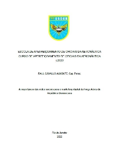 A importância das redes sociais para o marketing digital da Força Aérea da República Dominicana [recurso eletrônico]