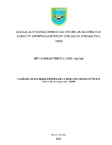 A aplicação da abordagem sistêmica para o ensino dos valores da FAB nos cursos de formação do CIAAR  [recurso eletrônico]