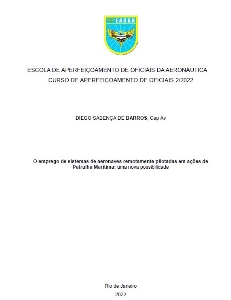 O emprego de sistemas de aeronaves remotamente pilotadas em ações de Patrulha Marítima [recurso eletrônico] : uma nova possibilidade