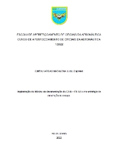 Implantação do Núcleo de Amamentação do CAIS – ES-SJ [recurso eletrônico] : uma estratégia de otimização do serviço