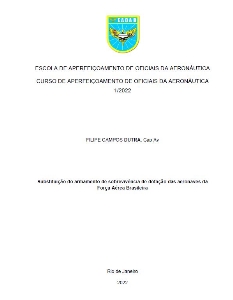 Substituição do armamento de sobrevivência de dotação das aeronaves da Força Aérea Brasileira [recurso eletrônico]