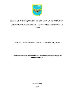 A formação de Consciência Situacional no efetivo para a prevenção de Engenharia Social [recurso eletrônico]
