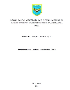 Simulador de voo e a eficiência operacional do 1º/2º GT [recurso eletrônico]