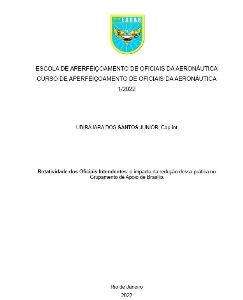 Rotatividade dos Oficiais Intendentes [recurso eletrônico] : o impacto da redução dessa prática no Grupamento de Apoio de Brasília