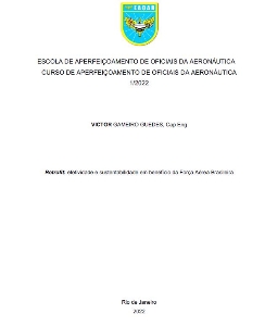 Retrofit [recurso eletrônico] : efetividade e sustentabilidade em benefício da Força Aérea Brasileira