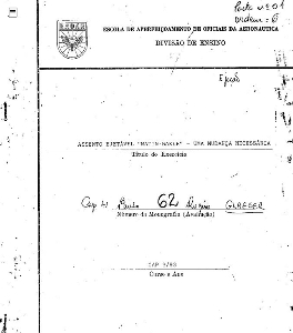 Assento ejetável "Matin-Baker": uma mudança necessária