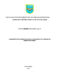 A business intelligence aplicada à avaliação do atirador de defesa antiaérea [recurso eletrônico]