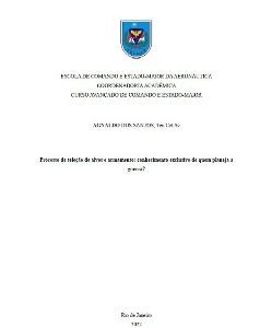 Processo de seleção de alvos e armamento [recurso eletrônico] : conhecimento exclusivo de quem planeja a guerra?