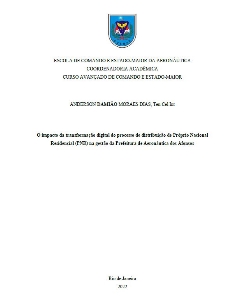 O impacto da transformação digital do processo de distribuição de Próprio Nacional Residencial (PNR) na gestão da Prefeitura de Aeronáutica dos Afonsos [recurso eletrônico]