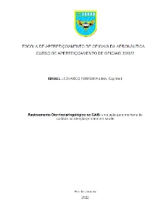 Rastreamento Otorrinolaringológico no CAIS [recurso eletrônico] : uma ação para melhoria do cuidado na atenção primária em saúde