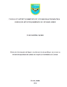 Protocolo Gerenciado de Sepse [recurso eletrônico] : uma ferramenta da gestão por processos na melhoria da qualidade do cuidado no Hospital de Aeronáutica de Canoas