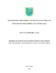 Implantação de um protocolo de prevenção de lesões por não-contato de joelho [recurso eletrônico] : uma alternativa na gestão do Sistema de Saúde da Aeronáutica (SISAU)