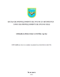 UTI Pediátrica [recurso eletrônico] : uma necessidade na assistência infantil dentro da FAB
