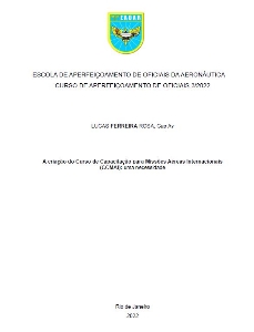 A criação do Curso de Capacitação para Missões Aéreas Internacionais (CCMAI): [recurso eletrônico] : uma necessidade