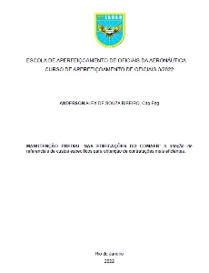 Manutenção predial nas edificações do COMAER [recurso eletrônico] : a adoção de referenciais de custos específicos para obtenção de contratações mais eficientes