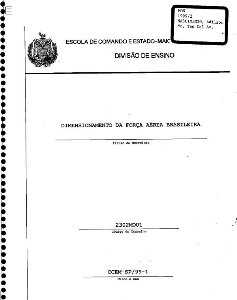Dimensionamento da Força Aérea Brasileira