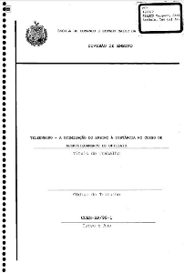 Teleensino : a otimização do ensino à distância no Curso de Aperfeiçoamento de Oficiais