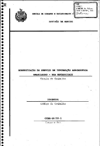 Modernização do serviço de informação Aeronáutica brasileiro : uma necessidade