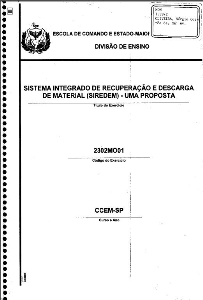 Sistema integrado de recuperação e descarga de material (SIREDEM) : uma proposta