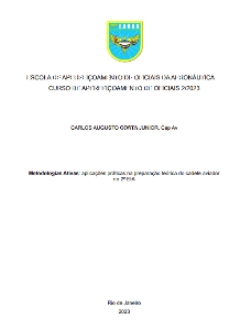 Metodologias Ativas [recurso eletrônico] : aplicações práticas na preparação teórica do cadete aviador no 2º EIA