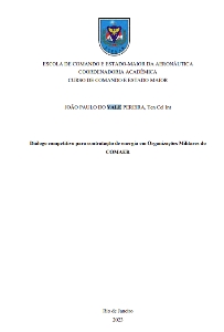 Diálogo competitivo para contratação de energia em Organizações Militares do COMAER [recurso eletrônico] : uma análise