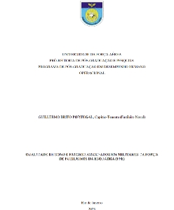 Qualidade de sono e fatores associados em militares da força de fuzileiros de esquadra (FFE)