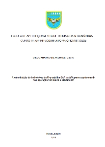 A substituição do helicóptero da Esquadrilha SAR da AFA para o aprimorando das operações de busca e salvamento [recurso eletrônico]