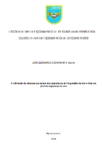 A utilização de câmeras na nacele dos planadores do Esquadrão de Voo a Vela em prol da segurança de voo [recurso eletrônico]