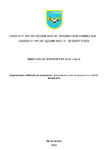 Mapeamento unificado de processos [recurso eletrônico] : uma proposta para os parques de material aeronáutico