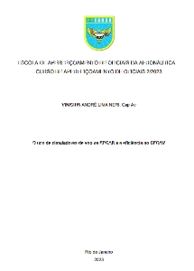 O uso de simuladores de voo na EPCAR e a eficiência no CFOAV [recurso eletrônico]