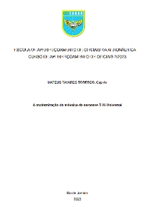 A modernização da aviônica da aeronave T-25 Universal [recurso eletrônico]