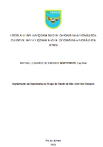 Implantação da Optometria no Grupo de Saúde de São José dos Campos [recurso eletrônico]