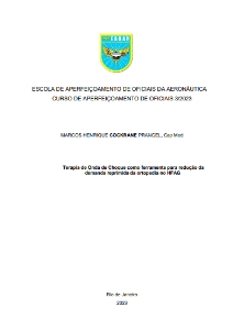 Terapia de Onda de Choque como ferramenta para redução da demanda reprimida da ortopedia no HFAG [recurso eletrônico]