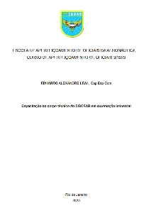Capacitação do corpo técnico do SISCEAB em automação industrial [recurso eletrônico]