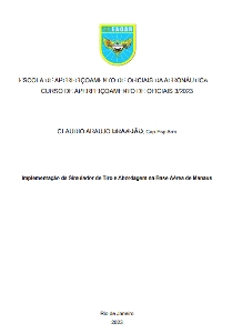 Implementação de Simulador de Tiro e Abordagem na Base Aérea de Manaus [recurso eletrônico]