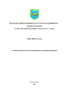 O Conceito Operacional no desenvolvimento de sistemas aeroespaciais [recurso eletrônico]