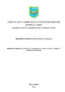 Mentoria à Distância [recurso eletrônico] : Aprimorando o desempenho do corpo docente do Galpão de Mecânica de Aeronaves