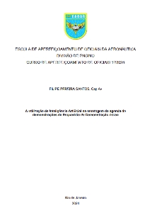 A utilização de Inteligência Artificial na montagem da agenda de demonstrações do Esquadrão de Demonstração Aérea [recurso eletrônico]