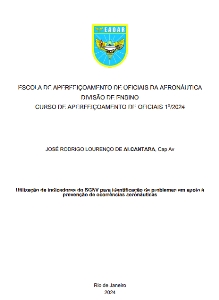 Utilização de indicadores do SGSV para identificação de problemas em apoio à prevenção de ocorrências aeronáuticas [recurso eletrônico]